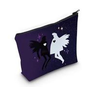 TV Series Inspired Makeup Bag British Fantasy Comedy Gift for TV Show Fans (Omens Bag EU)