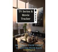 TV series & movie tracker: Dual purpose log book to keep track of your viewings, never forget what episode your on next or which movies you enjoyed. (General helpful books)