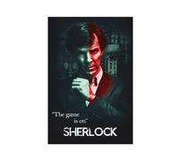 TV Series Sherlock Holmes Canvas Poster Wall Art Decor Print Picture Paintings for Living Room Bedroom Decoration Unframe-style 12x18inch(30x45cm)