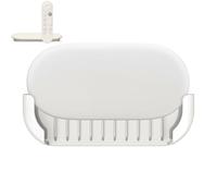 TV Set-top Box Stand for 2024 Google TV Streamer 4K Drop-Proof and Shock-Absorbing Unsealed Heat Dissipation