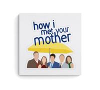 TV Show How I Met Your Mother Art Poster Decorative Painting Canvas Wall Art Living Room Poster Bedroom Painting 20 x 20 Inch (50 x 50 cm)