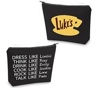 TV Show Inspire Makeup Bag Dress Like Lorelai Think Like Rory Cosmetic Bag Gilmore Fans Gift Novelty Bag (BL Lorelai)