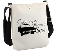TV Show Inspired Carry On My Way Son Makeup Cosmetic Bag for Fans BFF Gift (Carry On CB EU)