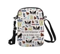 TV Show Inspired Gift My Love Language is Law & Order: SVU Zipper Pouch Makeup Bag (Love Language SVG Cr EU)