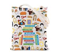 TV Show Inspired Tote Bag Friend Shoulder Bag Sitcom Television Lobster Friends Party Gift Best Friends Gift (Friend Tote)