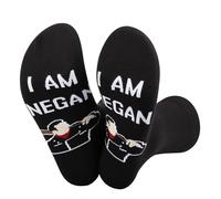 TV Show Merch Gift Zombie Gift I Am Negan Novelty Socks for Fans Negan Gift Walker Gift (UK, Alpha, One Size, Regular, Regular, NEGAN Socks)