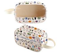 TV Show Merchandise Lorelai and Rory Lover Gift TV Show Clear Makeup Bag for Women (GilBag)