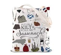 TV Show Merchandise Tote Bag Sassenach Shoulder Bag Jamie Fraser Gift Claire Fraser Gift Dragonfly Gift Scottish Gift For Fans (Sassenach Tote)