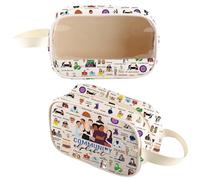 TV Show Merchandise Troy and Abed Lover Gift TV Show Clear Makeup Zipper Pouch (CommBag)