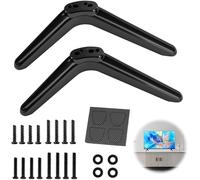 TV Stand Base Pedestal Feet for TCL Universal TV Legs Non-Slip Television Table Stand Base Replacement with Screws Compatible with Sharp/Samsung/Hisense/Lg/Roku Most 32in/40in/49in/50in/55in