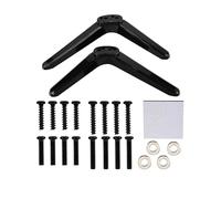TV Stand Base Pedestal Feet Universal TV Stand Legs with Screws & Pad for TCL LG Samsung Roku Hisense Sharp Replacement Legs for 32in/40in/49in/50in/55in Non-Slip Desk Mount Easy to Install