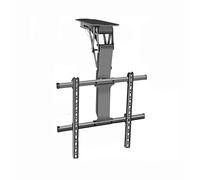 TV Stand Base Wall Mounted TV Mounting Rack Home Living Room 60/65/75 Inch Reversible Folding TVs Bracket Conference Room Heavy Duty Ceiling Telescopic Lifting Display Bracket Tv Stand Mount