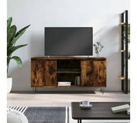 TV Stand Cabinet Media Entertainment Center Unit with 2 Doors & 4 Compartments