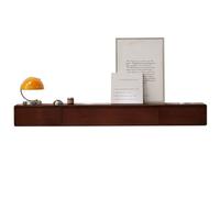 Tv stand cabinetWall-Mounted Solid Wood TV Stand TV Cabinet with Drawer and Door Storage Media Console Underneath The Viewer Suitable for Living Room Office Theater