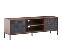 TV Stand CARAQUET Dark Brown