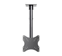 TV Stand Ceiling Mount, Adjustable Height Telecopic Tilt Swivel Bracket, Compatible with Most 14-32 inch LED Plasma Flat Panel Screens, Easy Installation