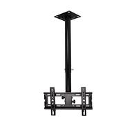 TV Stand Ceiling TV Mount Adjustable Height TV Bracket Fits 14-32inch LED Plasma Panel Display TV Pole Mount Holds Up to 88lbs/40kg Max 200x200mm,A-0.5-1.5m