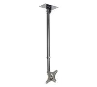 TV Stand Ceiling TV Mount Bracket, Full Motion Adjustable TV Mount Bracket Fits Most 12-32 Inch TVs, Fit Flat and Vaulted Ceiling,0.51m（0.52m）
