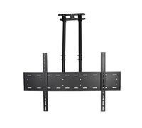 TV Stand Ceiling TV Mount, Height Adjustable Tilt Double TV Pole Bracket, Fits Most 60-100inch LCD LED Plasma Flat Panel Screen Display(3m)