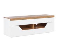 TV Stand CHEVAL Brown/ White