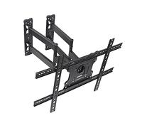 Tv Stand Corner Wall-Mounted TV Bracket Six-arm Rotating Extension Tilting Double Base Bracket for Most 37"-70" TVs with Max VESA 600x400mm TV Mounts