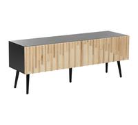 TV Stand DALCROSS Brown/ Black