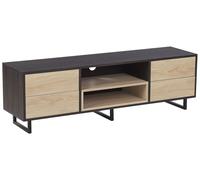 TV Stand MAINE Light Wood Dark Wood