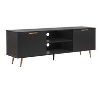 Beliani Modern Tv Stand Black Indio