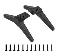 TV Stand Legs for LG Smart TV, Table Top TV Base Replacement for LG 50 Inch UK UM Series 50UK6500 50UK6500AUA 50UK6500PLA 50UM7300PUA 50UM7300AUE 50UM7310PUA 50UM6900PUA with Screws, Easy to Install