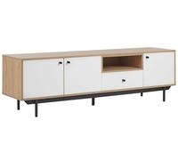 Beliani Retro Tv Stand White Itaca