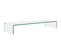 vidaXL TV Stand/Monitor Riser TV Console Unit Entertainment Centre Glass Green
