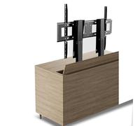 TV Stand - Motorized TV Lift, 2 Motor Lifting Stroke 150cm, Electrically Height Adjustable TV Mount With Remote Control, For 55-120 Inch TVs Up To 130kg