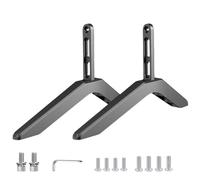 TV Stand Mount | Adjustable Riser For 32-65 Inch TVs Aluminum Alloy Television With Non-slip Base Feet Wood Or Tile Floors - Durable Replacement Home, Office, Bedroom, And Entertainment Setups.
