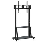NEW TV Stand on Wheel 32-90 Inch Screen Max VESA TV Cabinet Monitor Stand vidaXL