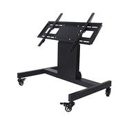 Tv Stand Pedestal Bracket Tv Rack Mobile Floor Stand Advertising Screen Conference Cart With Wheels Universal