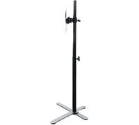 TV Stand Single Monitor Mounting Bracket With Adjustable 90 Degree Rotation Height And Tilt Function, Suitable For Sns Up To 12-32 Inches