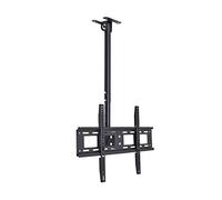 TV Stand,Tv Wall Mount Adjustable Ceiling TV Mount Bracket, Swivel and Tilt TV Mount Fit Most LCD Flat Screen and Curved TVs, with Loading 170 Lbs, Mount On Cei（1m）