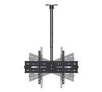 TV Stand tv Wall Mount Ceiling TV Mount Bracket Full Motion 350° Rotation TV Stand for 40-60 Inch LCD Flat Sn TVs Black and White,A