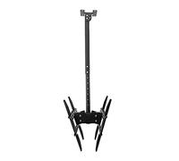 TV Stand tv wall mount Double Sided Ceiling TV Mount Bracket, Fits 40-70inch LED Screen Display, Max Weight 132 Lbs Per Screen (Size : 2.5-3m)