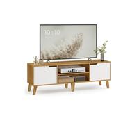 TV stand unit with adjustable shelf