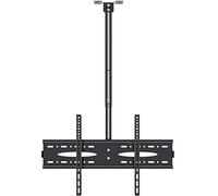 Tv Stand Universal Tv Hanger, Ceiling Telescopic Rotating Suction Ceiling Bracket, Tv Multi-Functional Hanger, Adjustable Lifting, 360° Rotation, Adjustable Angle, T,The boom is 2 meters long