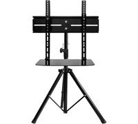 TV Stand Vertical 32-55 Inch LCD TV Mobile Rack Display Floor Folding Lift Base Set-top Box Bracket