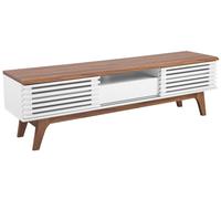 TV Stand DETROIT Brown/ White