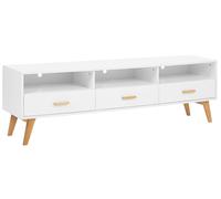Beliani Modern Tv Stand Liberty White