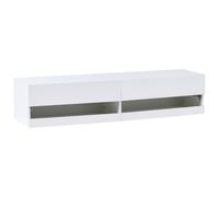TV Stand with LED EDMONTON White