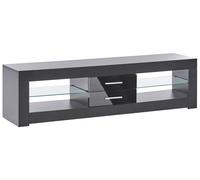 Beliani Tv Stand Esquimalt Black
