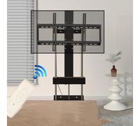 TV Stands, LCD TV Floor Stand, TelescopicAuto Lifting, for 37-75inch TVs, Height Adjustable with Remote Control, max VESA 600 * 400mm, Easy Inst(9501750mm)