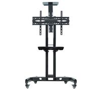 TV stands Mobile TV Cart For 32" To 65" Flat Screen TVs, Home Office Display Floor With Wheels And Height Adjustable Bracket, Holds 60Kg / 132Lbs beautiful scenery