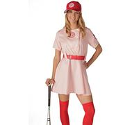 TV Store A League of Their Own Rockford Peaches AAGPBL Baseball Womens Costume Dress (S/M DELUXE)