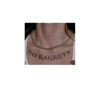 TV Store We're The Millers No Ragrets Tattoo Black